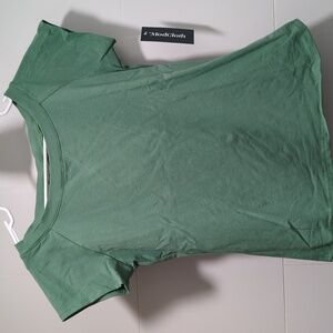 Large Modcloth Bateau So Beautiful Cap Sleeve Top - Jade